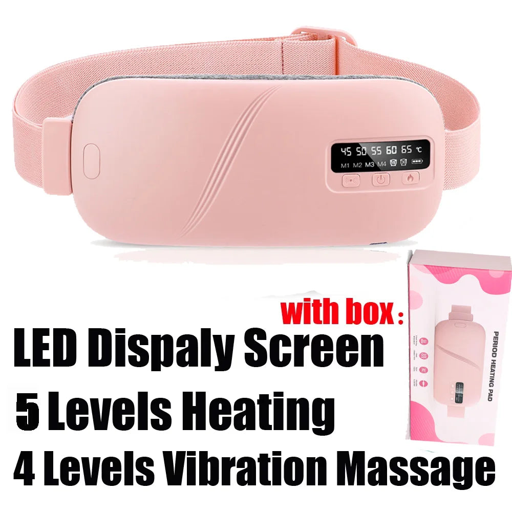 Electric Period Cramp Massager Vibrating Heating