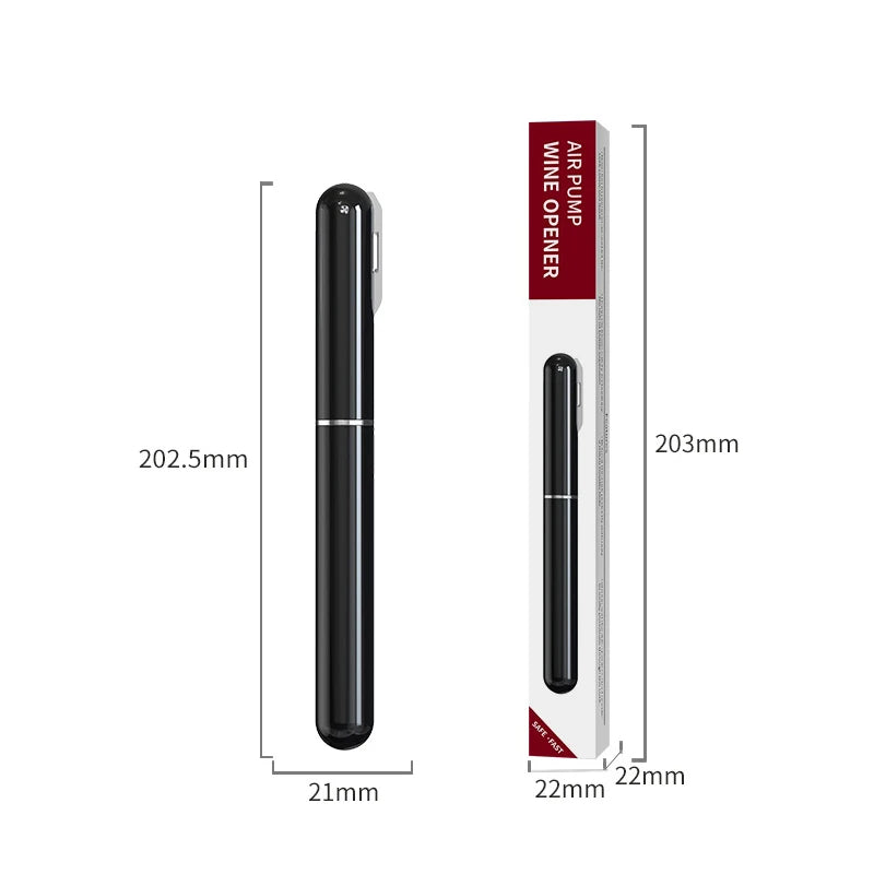 Portable Handheld 2-in-1 Air Pressure Wine Opener
