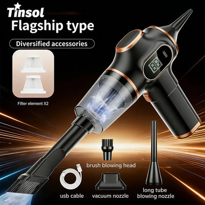 Wireless Vacuum Cleaner Dual Use for Home and Car