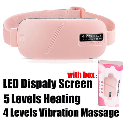 Electric Period Cramp Massager Vibrating Heating