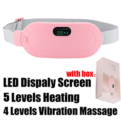 Electric Period Cramp Massager Vibrating Heating