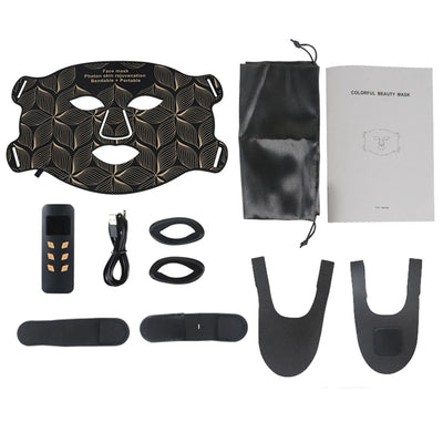 Facial LED Mask with Red Light Near Infrared Therapy Beauty Mask